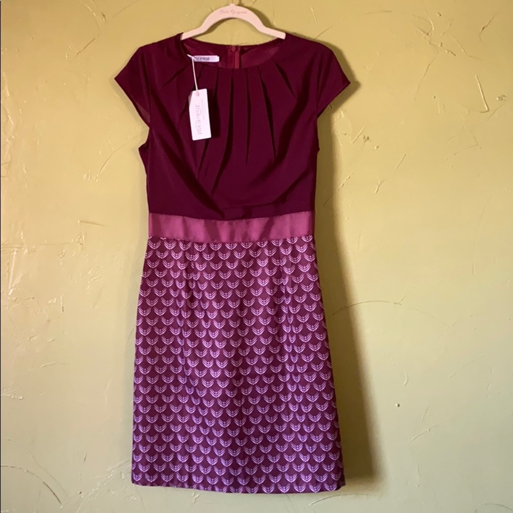 Cocktail dress - burgundy